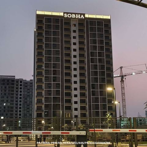 1 BHK apartments in Panathur Road Bangalore - Sobha Sentosa